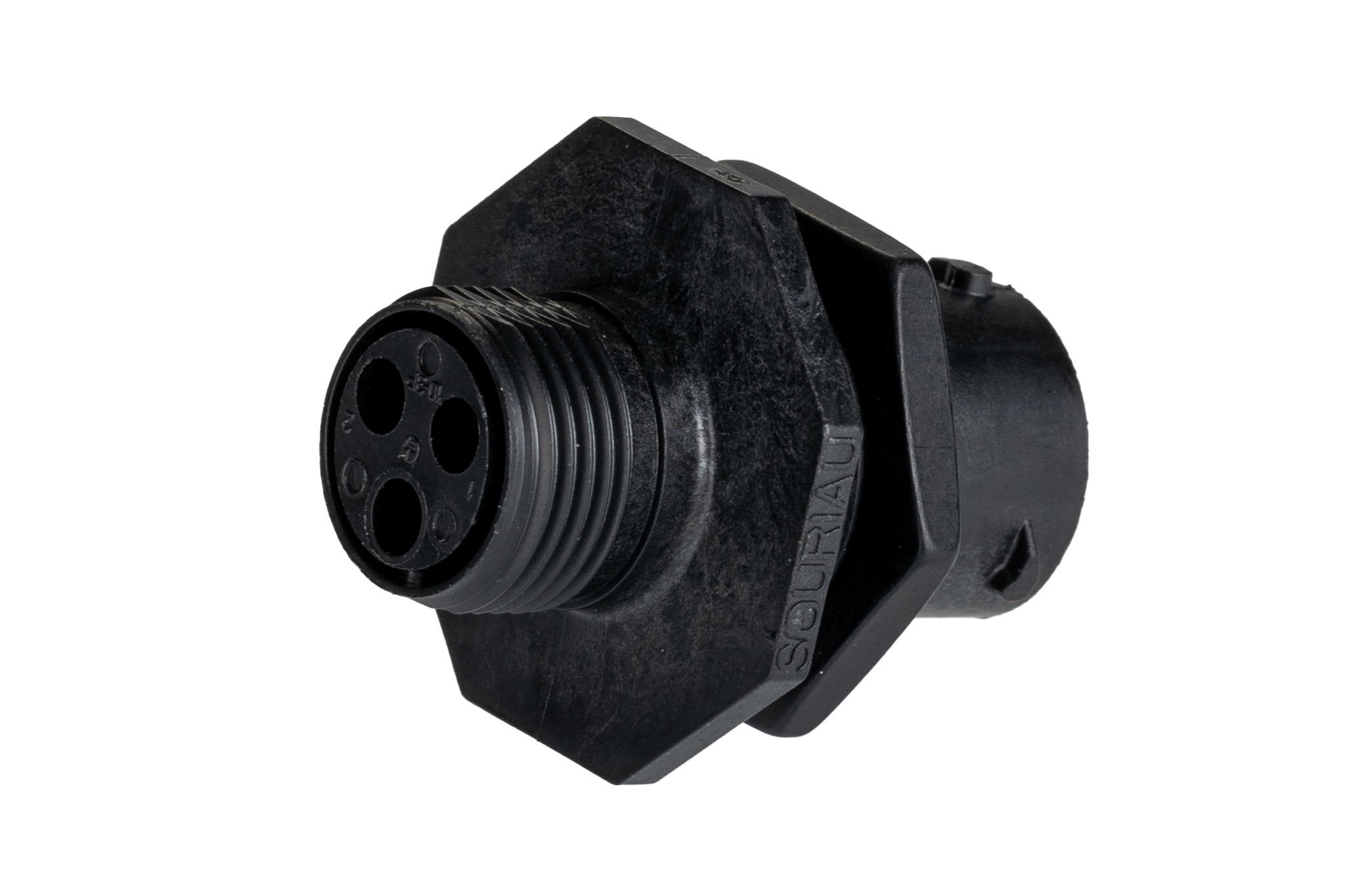 Souriau Sunbank by Eaton Circular Connector, 3 Contacts, Panel, Standard Connector, Plug, Male, IP68, IP69K, UTS Series