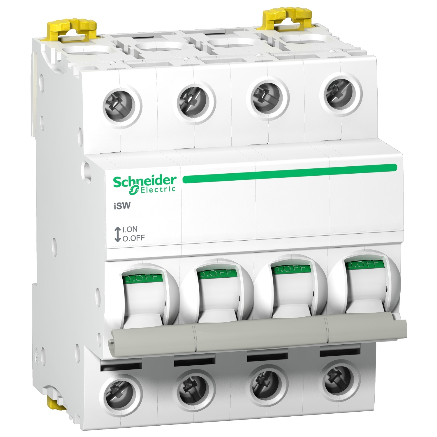 Schneider Electric 4P Pole Isolator Switch - 125A Maximum Current, IP20