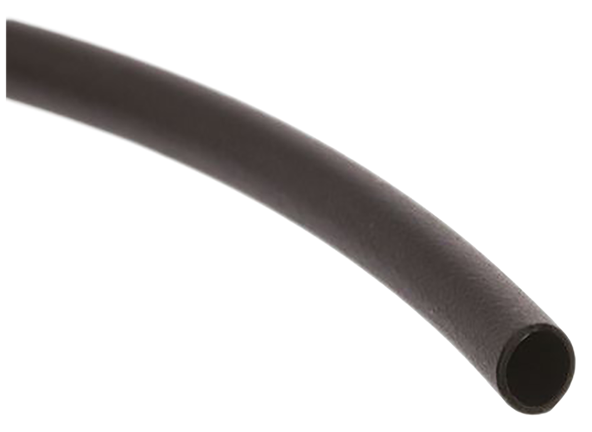 HellermannTyton Heat Shrink Tubing, Black 25.4mm Sleeve Dia. x 5m Length 2:1 Ratio, HIS-PACK Series