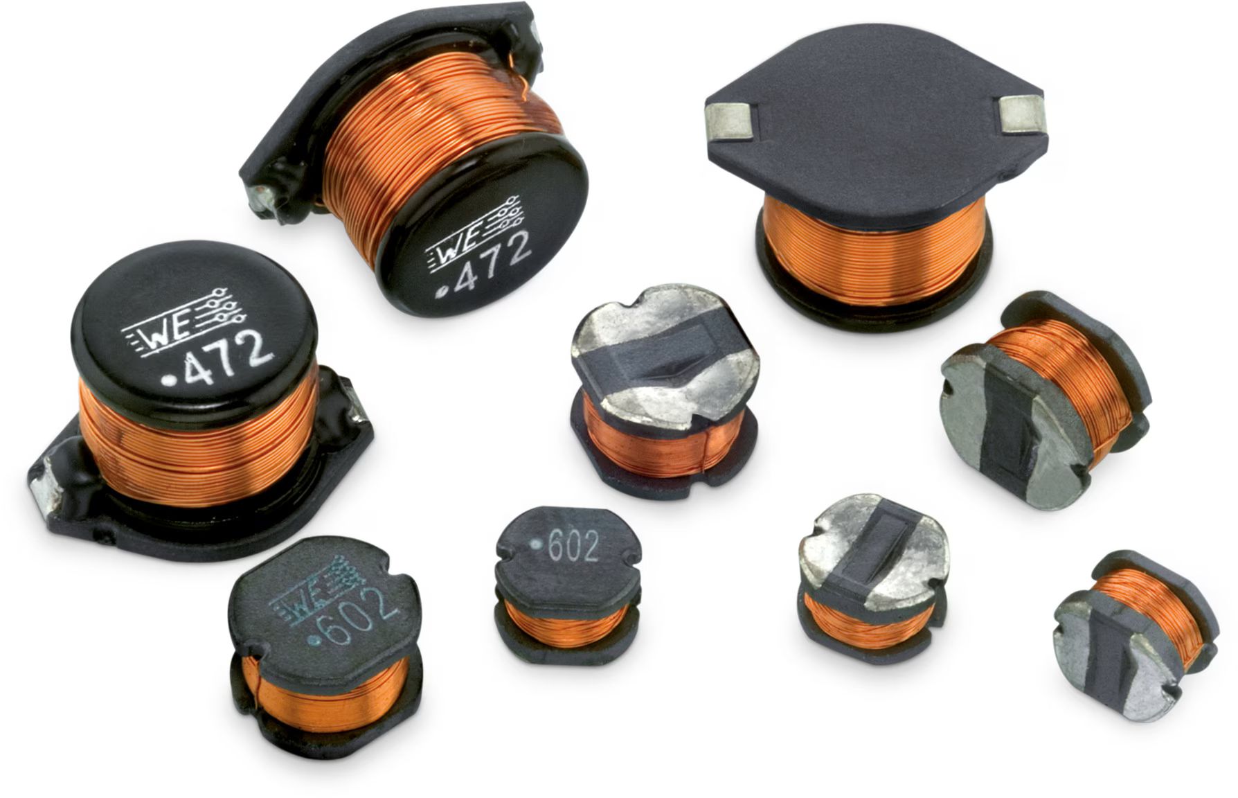 Wurth Elektronik, WE-ASI No Wirewound Surface Mount Inductor with a Ferrite Core, 3 mH Wirewound 10 % 350 mA Idc