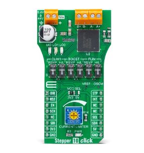 MikroElektronika Stepper 10 Click Stepper Motor for TB67S128FTG for TB67S128FTG