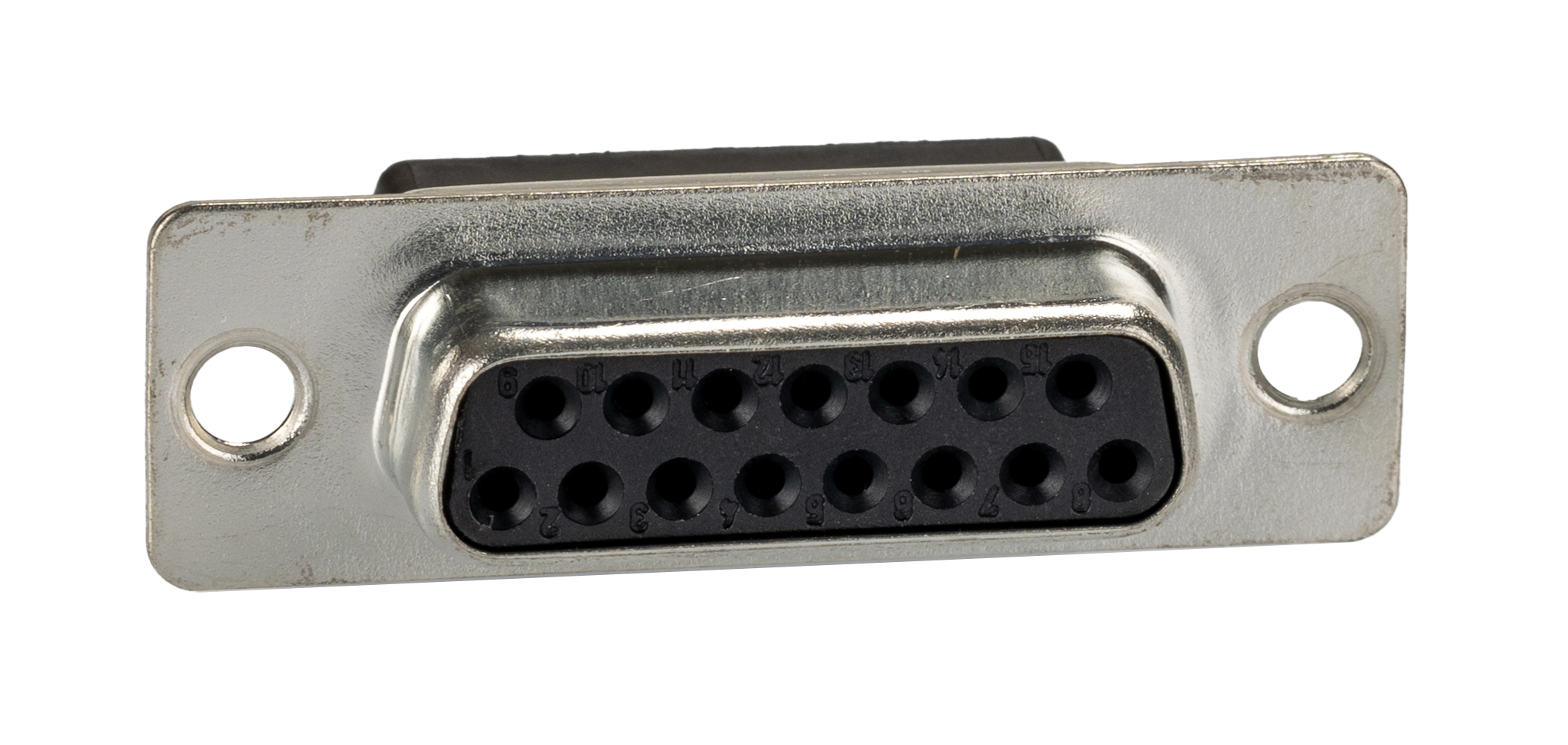 FCT from Molex FL 15 Way Cable Mount D-sub Connector Socket, 2.84mm Pitch