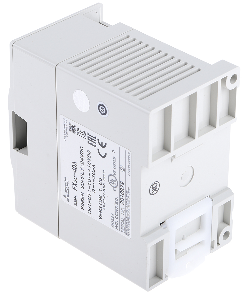Mitsubishi Electric PLC I/O Module for Use with MELSEC FX Series, Analogue