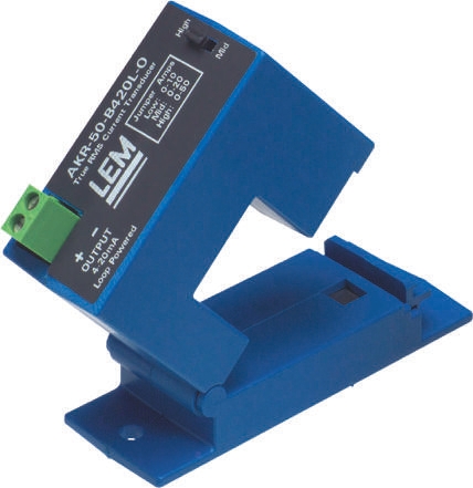 LEM AK Series Current Transformer, 5A Input, 5:1, 4 → 20 mA Output, 19mm Bore, 24 V dc, 150 V ac