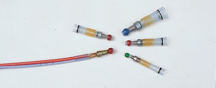 TE Connectivity Blue PVDF Solder Sleeve 37.7mm Length Maximum of 4.5mm Cable Diameter