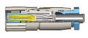 TE Connectivity Circular Connector, 8 Contacts, Cable, Subminiature Connector, Plug, Female, IP65, TRIAD 01 Series