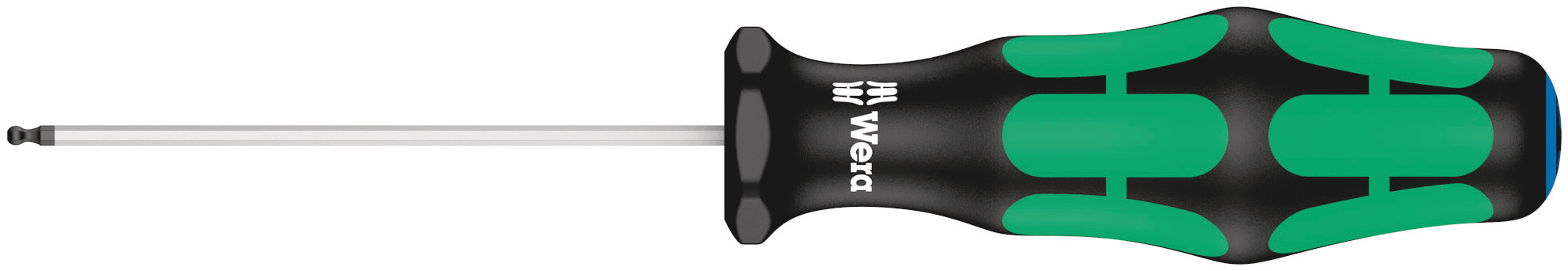 Wera Ball End Hexagon  Screwdriver, 60 mm Blade, 130 mm Overall