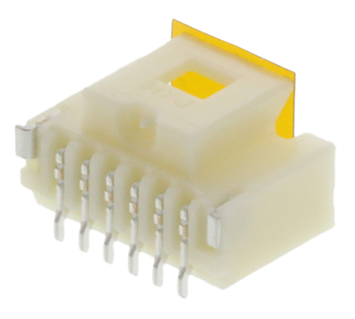 Molex Pico-Clasp Series Straight Surface PCB Header, 6 Contact(s), 1 mm Pitch, 1 Row, Shrouded