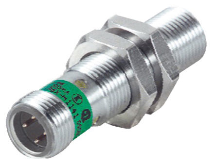 Turck Inductive Threaded Barrel Proximity Sensor, M12, 2 mm Detection, PNP NO+NC, 10 → 30 V dc