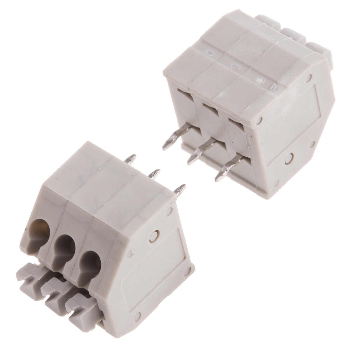 RS PRO PCB Terminal Block, 3-Contact, 3.5mm Pitch, Through Hole Mount, 1-Row, Screw Termination