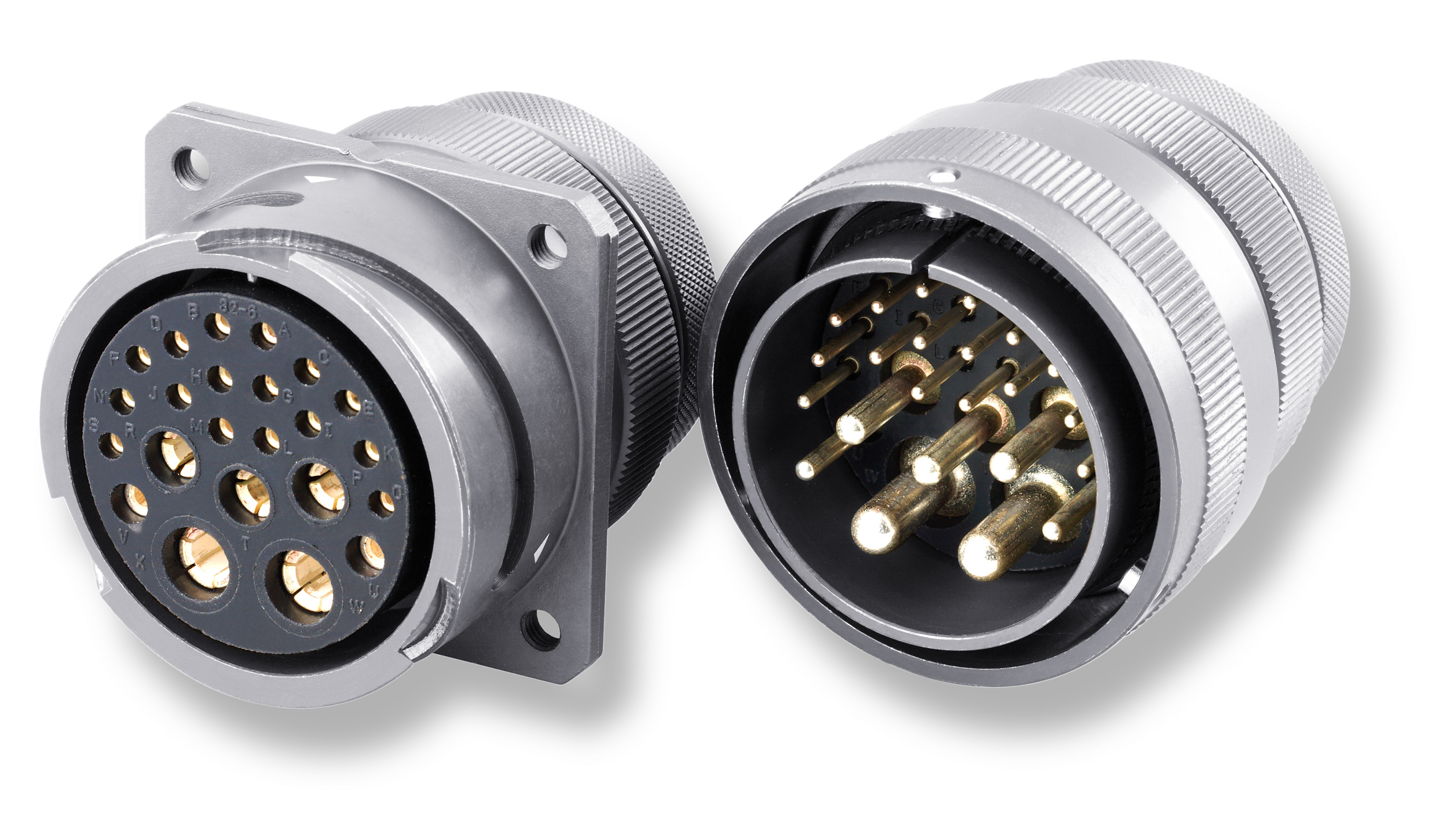 Amphenol Air LB 3 Way Circular Connector Receptacle, Socket Contacts
