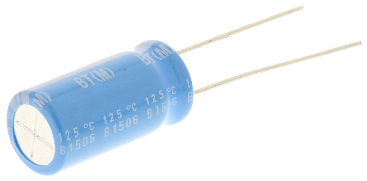 Nichicon 470μF Aluminium Electrolytic Capacitor 25V dc, Radial, Through Hole - UBT1E471MPD8