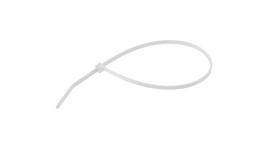 Thomas & Betts Cable Ties, 360mm x 4.8 mm, Natural Nylon, Pk-1000