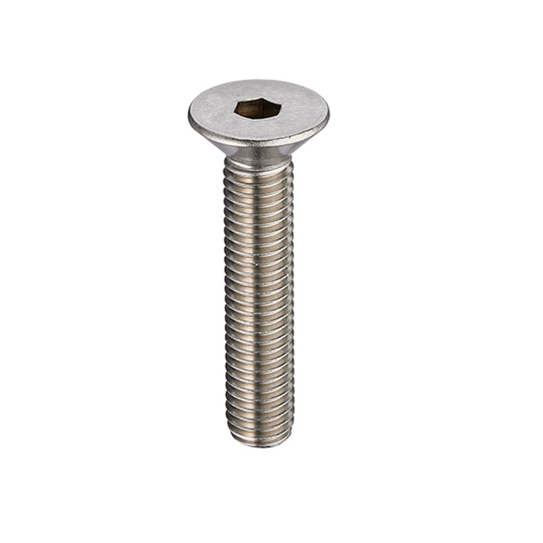 RS PRO Stainless Steel Hex Socket Countersunk Screw, ISO 10642, M8 x 50mm