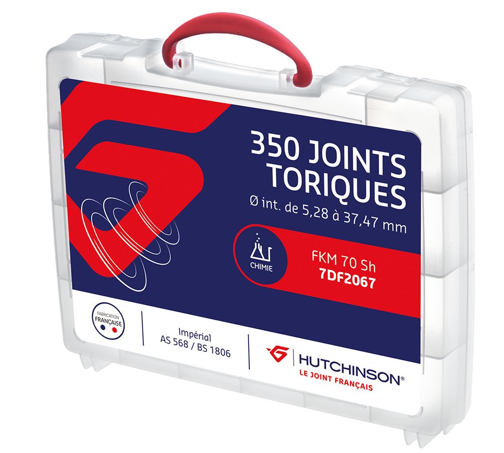 Hutchinson Le Joint Français O-Ring Kits FPM, Kit Contents O-Rings