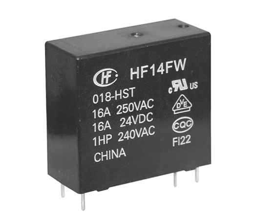 Hongfa Europe GMBH PCB Mount Power Relay, 12V dc Coil, 20A Switching Current, SPST