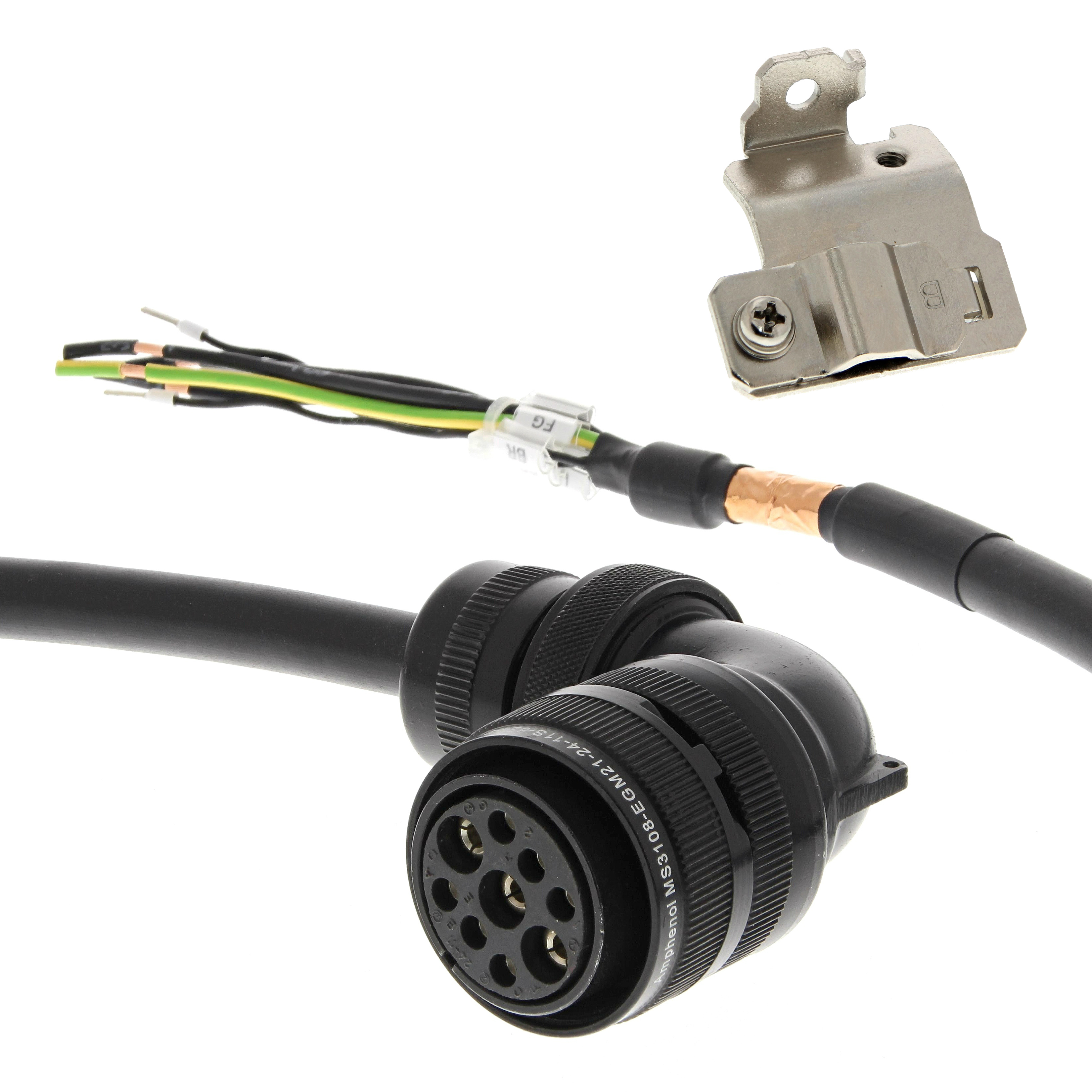 Omron Cable for use with Servo Motor - 300mm Length, 400 V, 900 → 1500 W