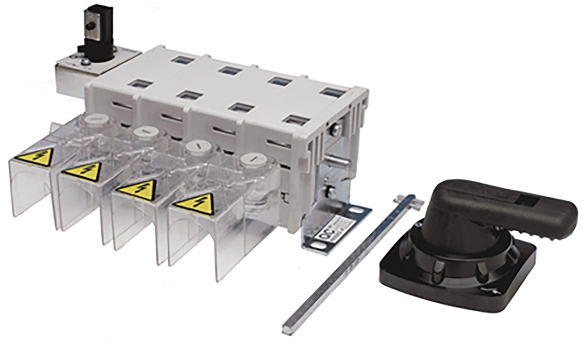 Craig & Derricott 4P Pole Panel Mount Isolator Switch - 100A Maximum Current, 37kW Power Rating, IP65