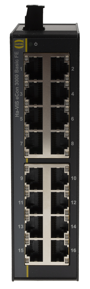 HARTING Unmanaged 16 Port Ethernet Switch
