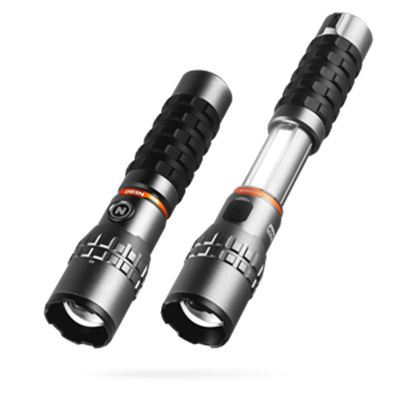 NEBO LED Torch Black - Rechargeable 2000 lumens, 244 mm