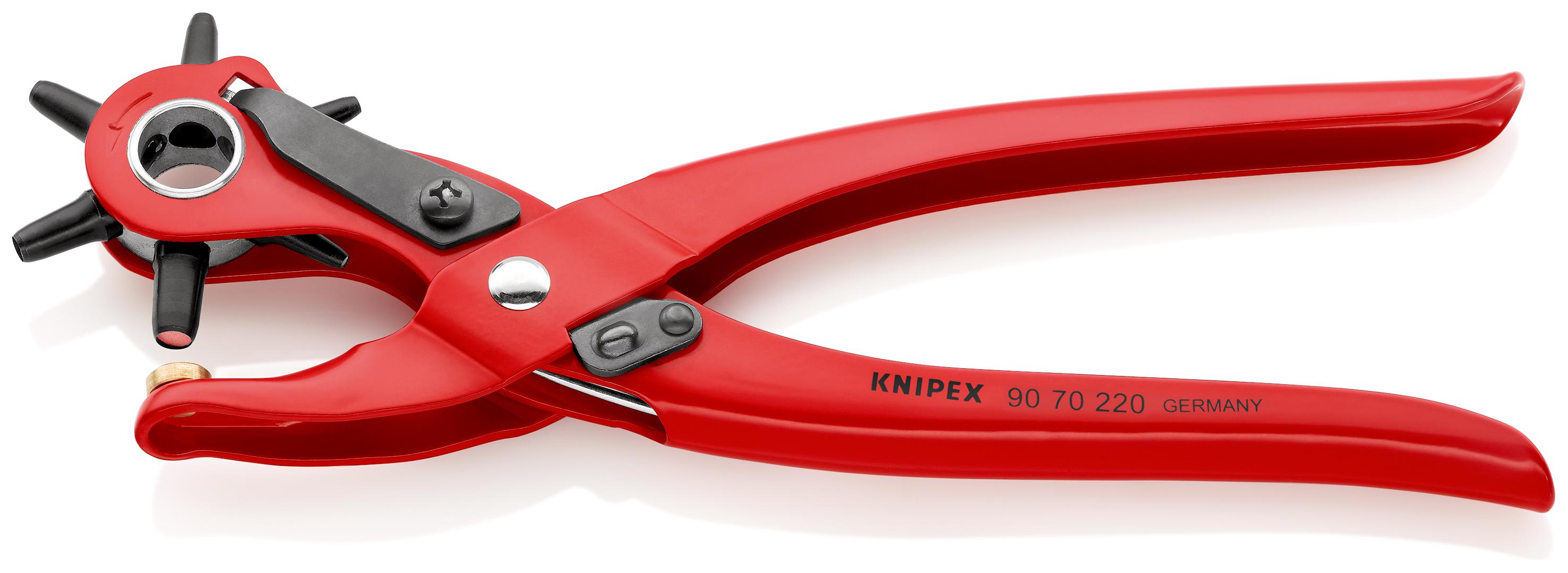 Knipex 90 70 220 Pliers, 220 mm Overall, Straight Tip