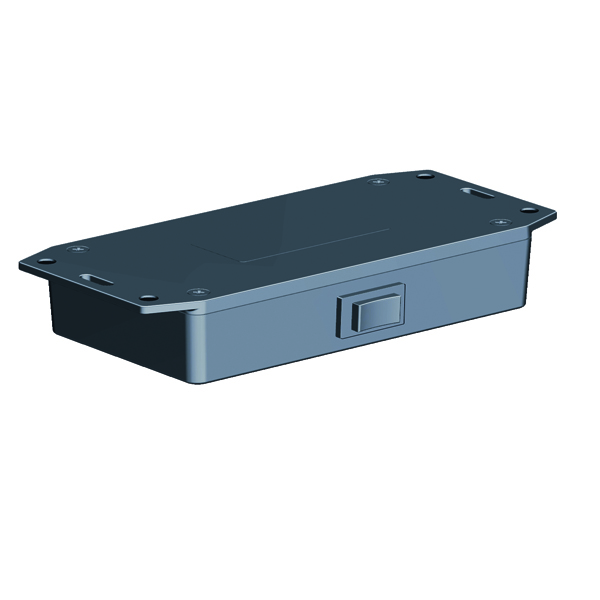 Waldmann 226080039 Connector Cable Assembly Power Cable, Black