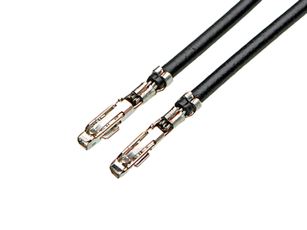 Molex Female iGrid to Female iGrid Crimped Wire, 450mm, 22AWG, Black