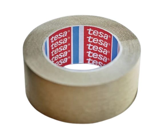 Tesa 60408 Brown Packing Tape, 500m x 50mm
