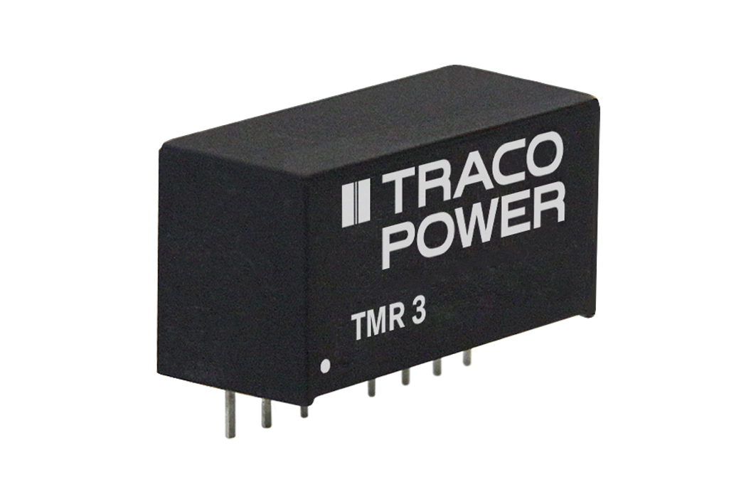 TRACOPOWER TMR 3 DC-DC Converter, ±12V dc/ ±125mA Output, 9 → 18 V dc Input, 3W, Through Hole, +85°C Max Temp