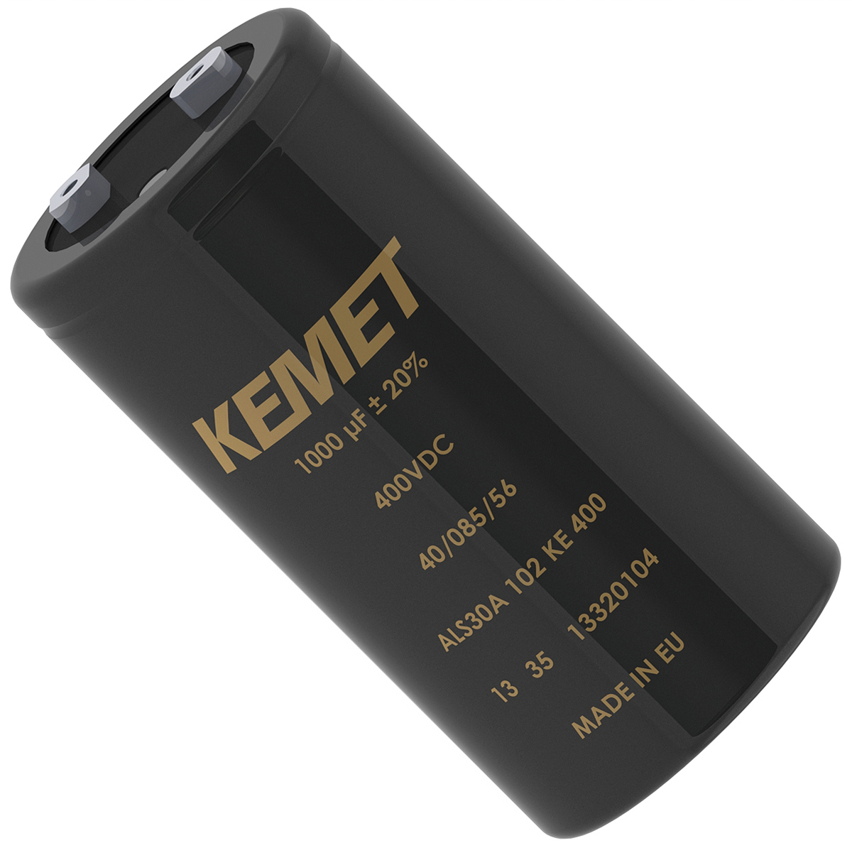 KEMET 4700μF Aluminium Electrolytic Capacitor 450V dc, Screw Terminal - ALS30A472NP450