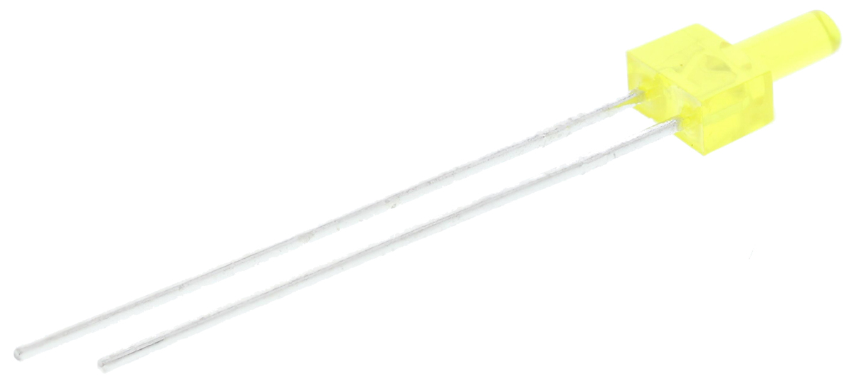 Kingbright2.1 V Yellow LED 2 mm Through Hole, L-13YD