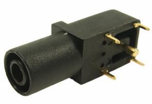 RS PRO Brown Female Banana Socket, 4 mm Connector, Solder Termination, 24A, 1000V, Gold Plating