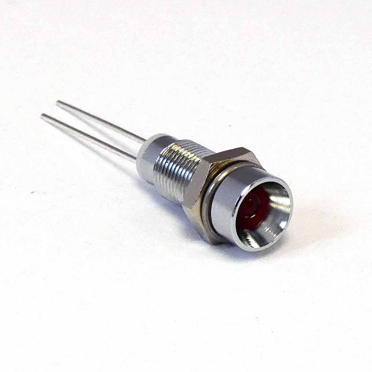 CML Innovative Technologies 1903X00X Series Red Panel Mount Indicator, 2V, 6mm Mounting Hole Size, IP40