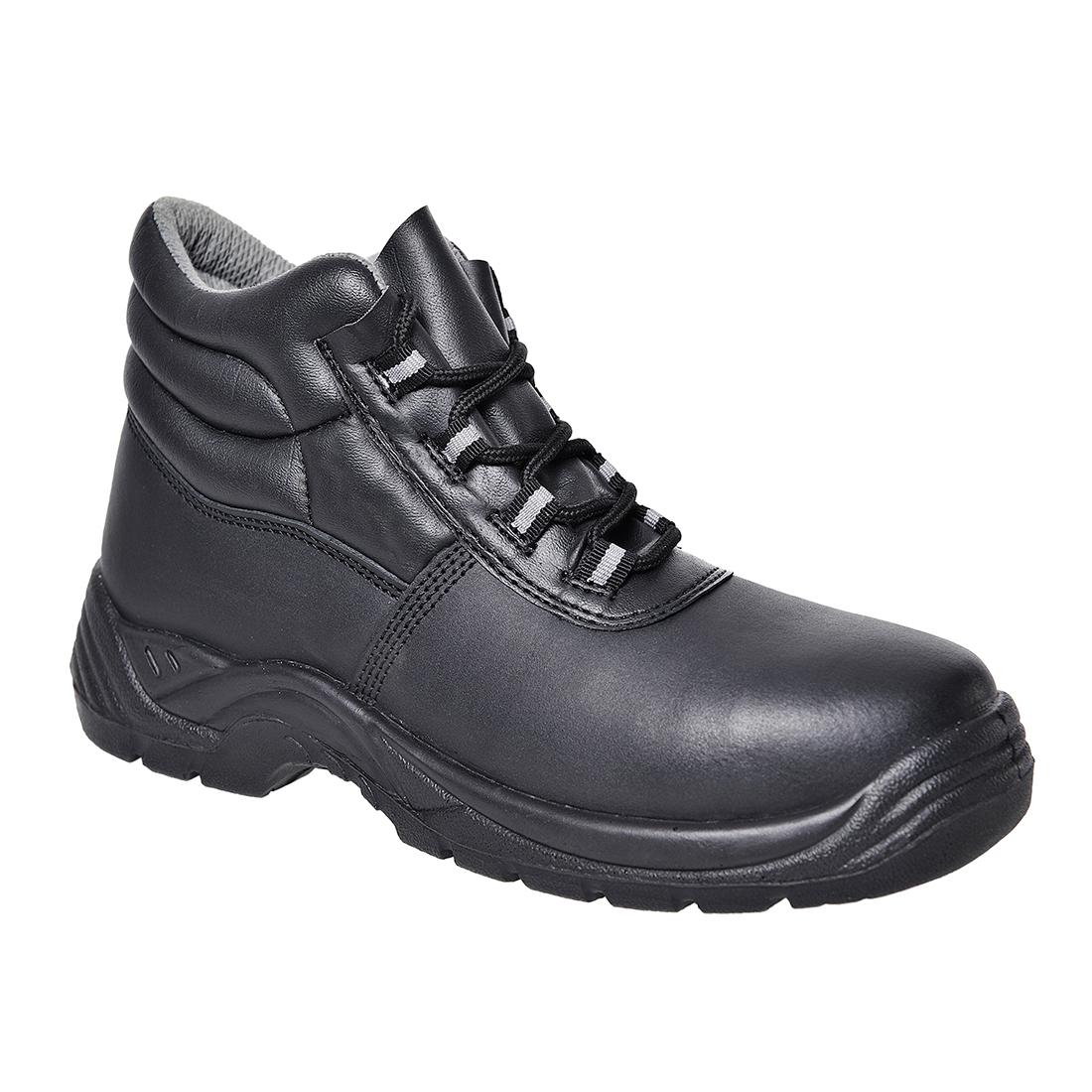 Portwest FC10 Black Composite Toe Capped Unisex Safety Boot, UK 6, EU 39
