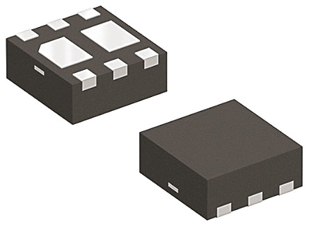 onsemi PowerTrench Type N-Channel MOSFET, 10 A, 40 V Enhancement, 6-Pin MLP FDMA8051L