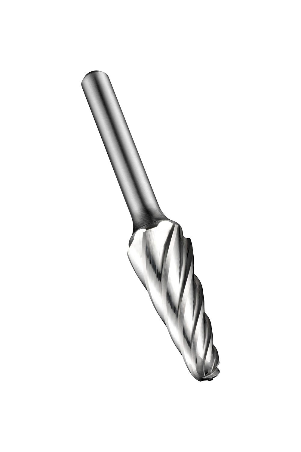 Dormer Ball Nosed Cone Deburring Tool, 6mm Capacity, Carbide Blade