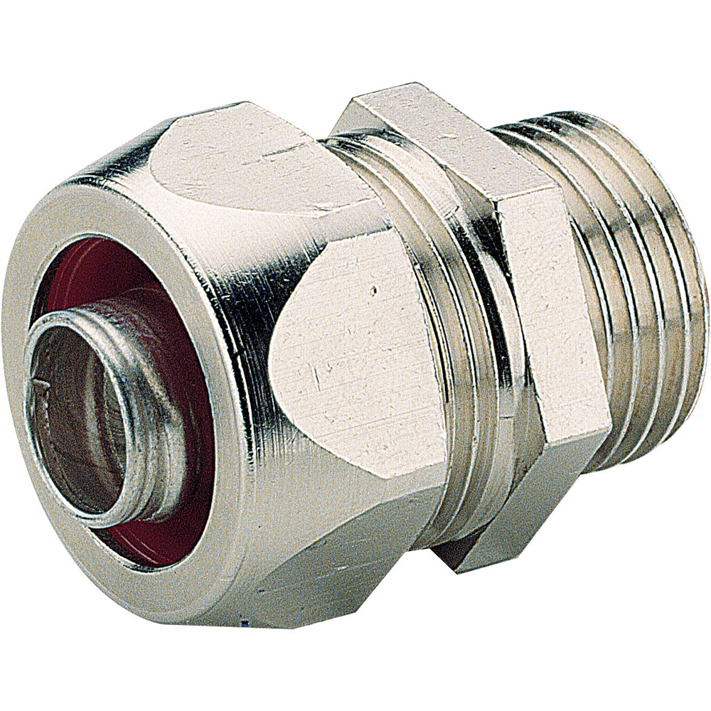 Legrand Straight Male, Conduit Fitting, 16mm Nominal Size, M16, Metal, Metallic