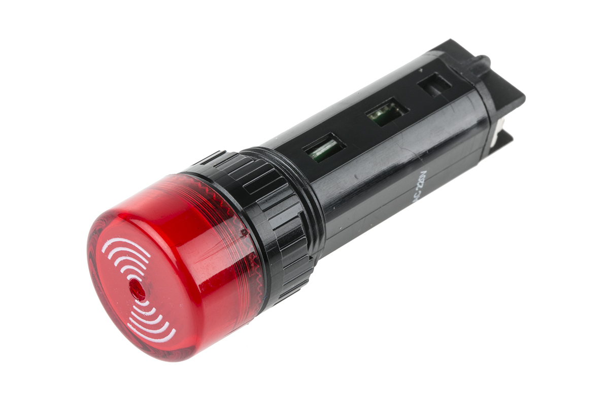 RS PRO Panel Mount Buzzer, 220 V ac, AC