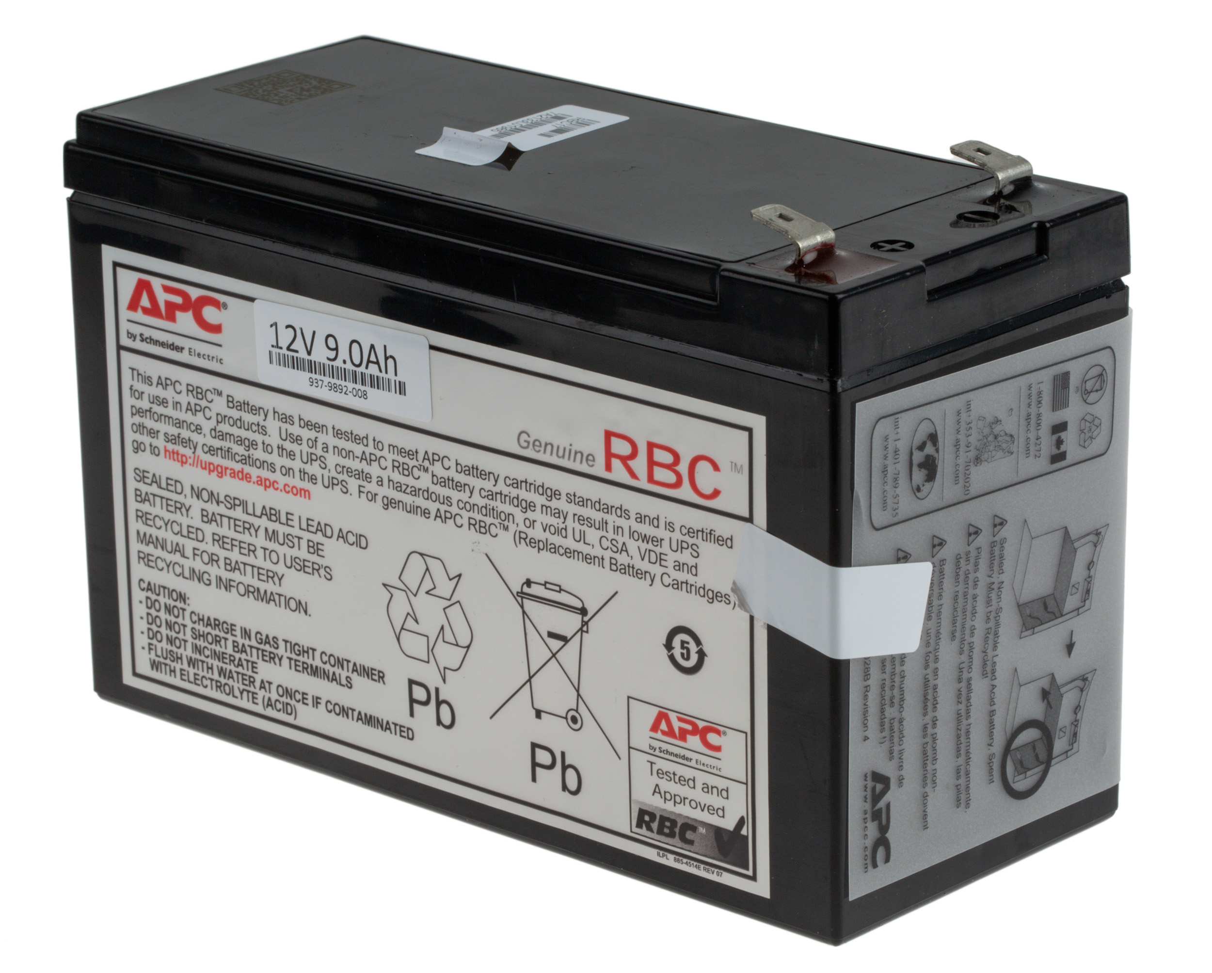 APC UPS Replacement Battery Cartridge, for use with Smart-UPS, UPS