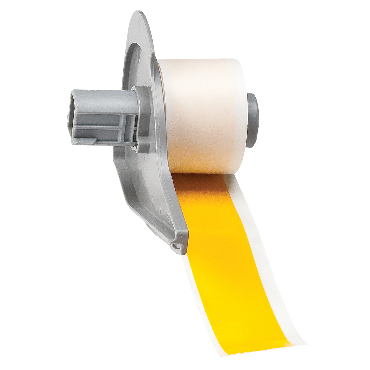Brady B-595 Black on Yellow Cable Labels, 15.24 m Length, 25.40 mm Width, 25.4mm Label Width