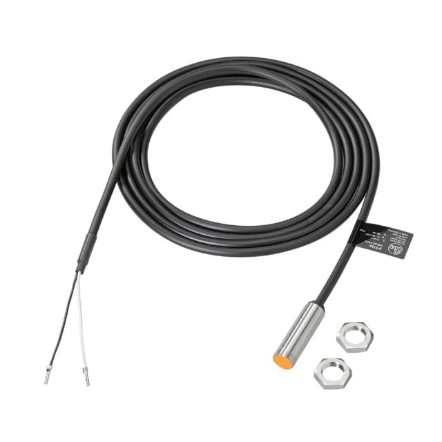 ifm electronic Inductive Threaded Barrel Proximity Sensor, M12, 2 mm Detection, PNP/NPN NO/NC, 10 → 30 V dc