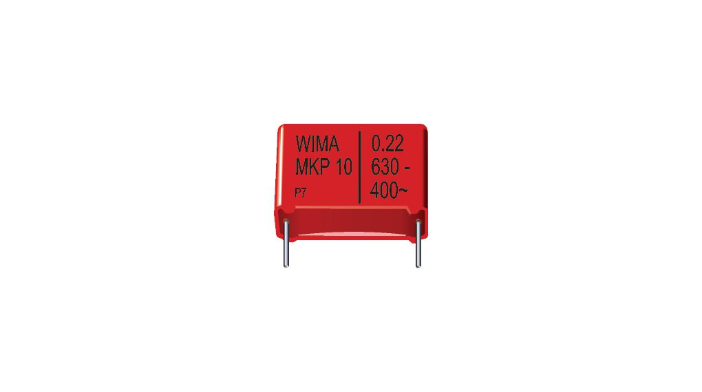 WIMA MKP 10 Film Capacitor, 1kV dc, ±10%, 220nF