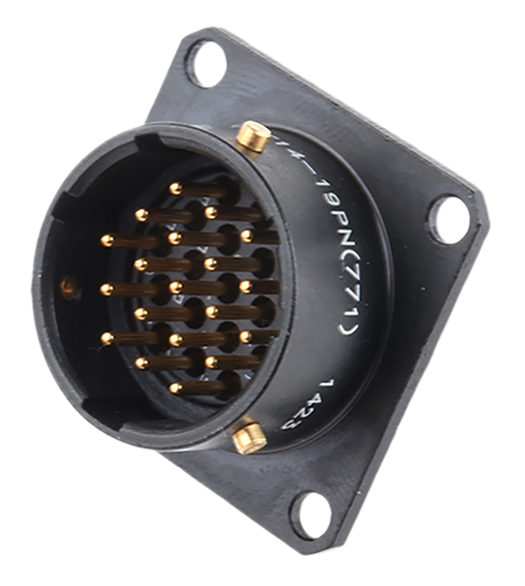 Amphenol Limited, 62LC, Copper 19 Way Panel Mount MIL Spec Circular Connector, Pin Contacts,Shell Size 14, Bayonet