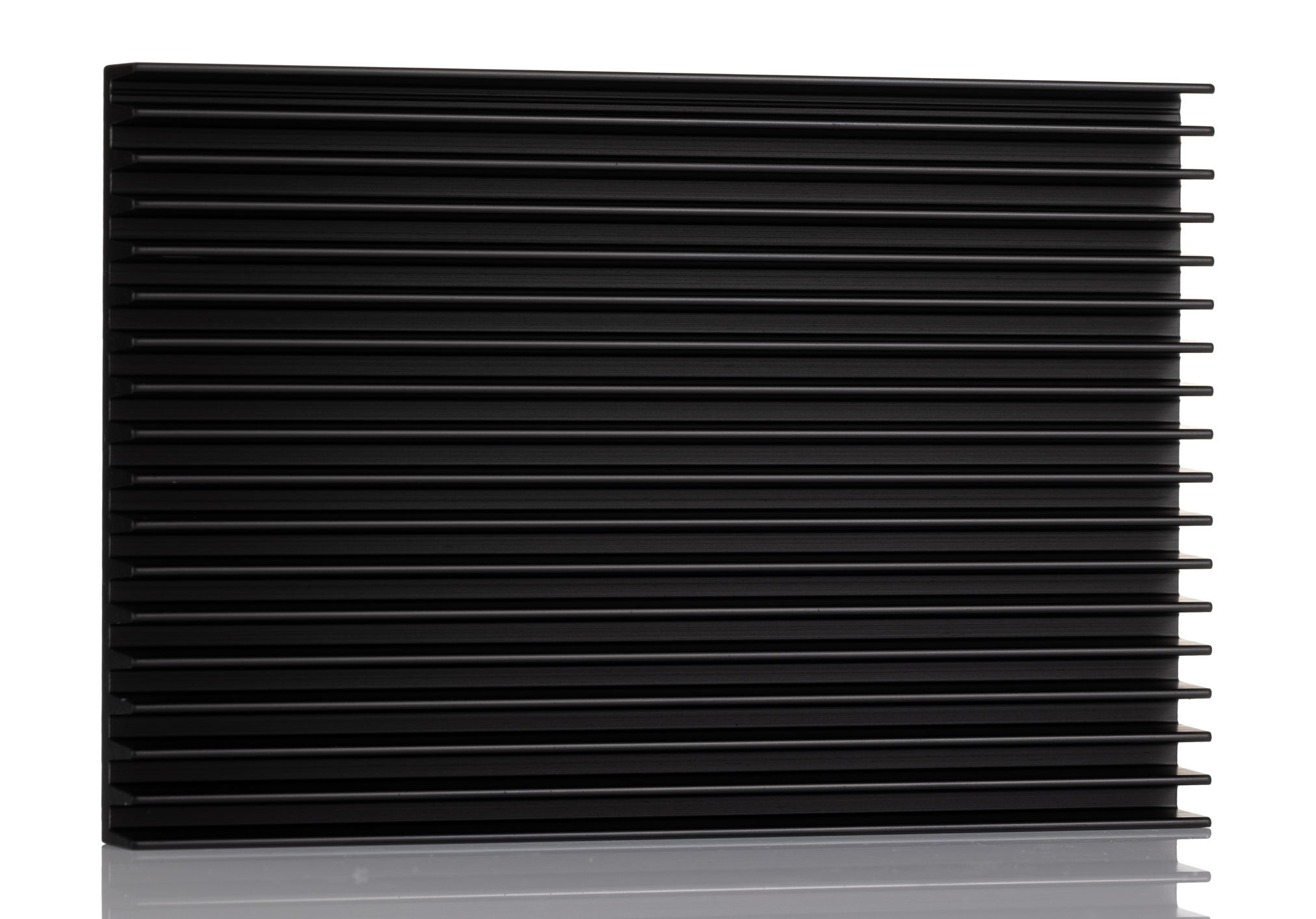 RS PRO Heatsink, Universal Rectangular Alu, 0.6°C/W, 150 x 100 x 15mm, PCB Mount