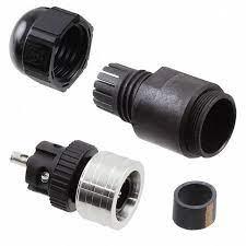 Brad from Molex Circular Connector, 5 Contacts, Cable, M12 Connector, Plug, Male, IP69K, Ultra-Lock Series