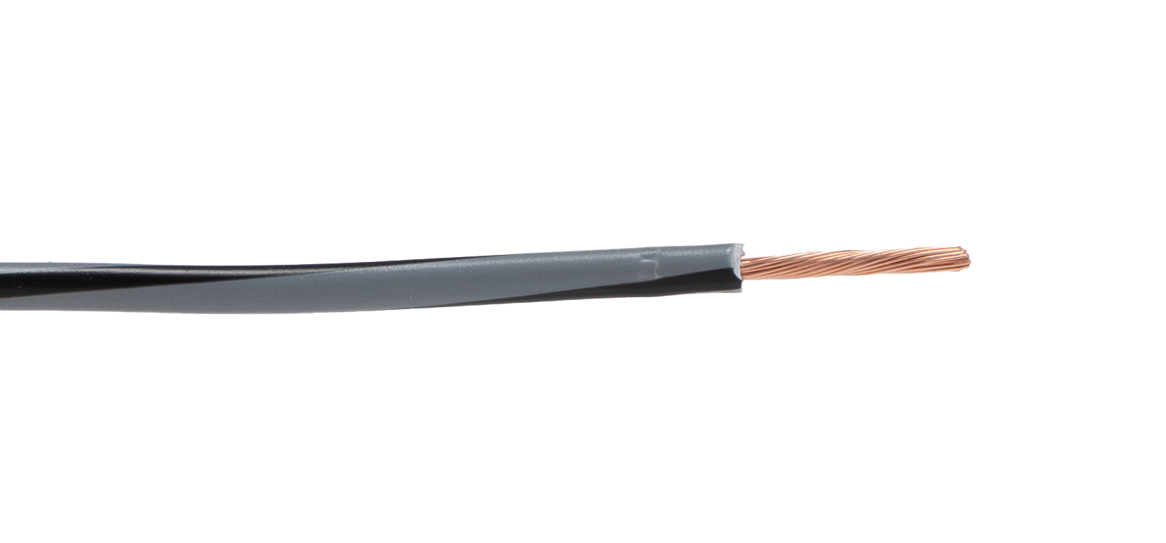 Lapp X05V-K Series Black, Grey 1 mm² Hook Up Wire, 17, 250m, 4512473S