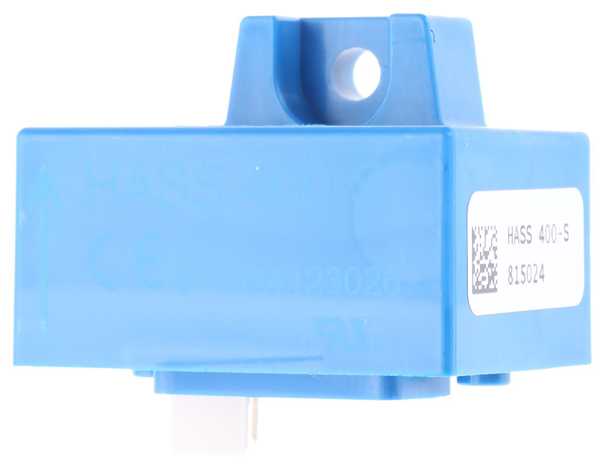 LEM HASS Series Current Transformer, 400A Input, 400:1, 20.4 x 10.4mm Bore, 5 V