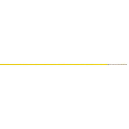 AXINDUS KZ Series Yellow 0.34 mm² Hook Up Wire, 22 AWG, 250m, PTFE Insulation, KZ0506J