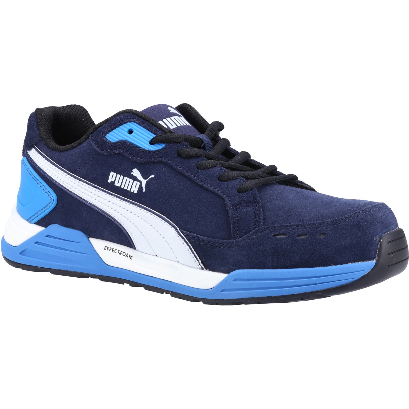 Puma Safety 6446 Men's Blue Toe Capped Safety Shoes, UK 10.5, EU 45