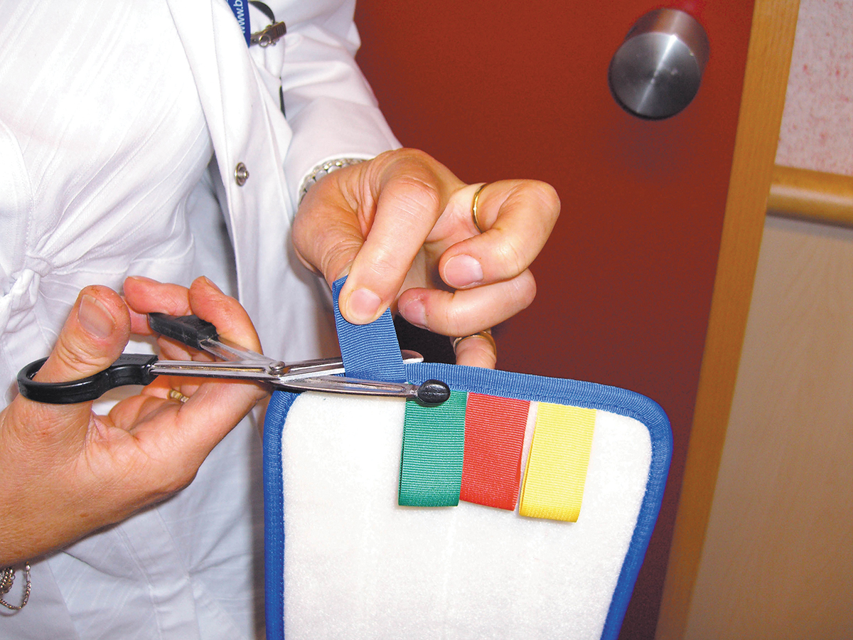 Rubbermaid Commercial Products Hygen 40cm Blue Microfibre Mop Head